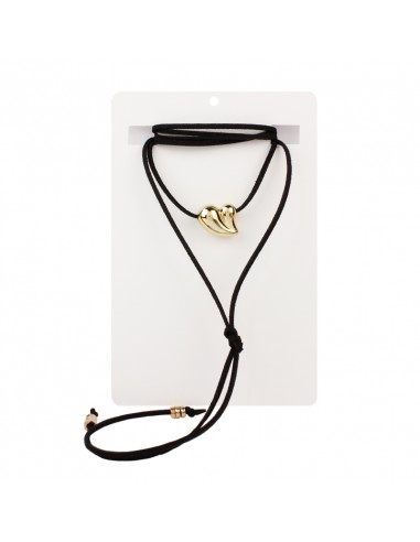Collar Corbatero Chunky Love Gold