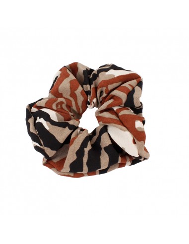 Scrunchie Zebra Brown
