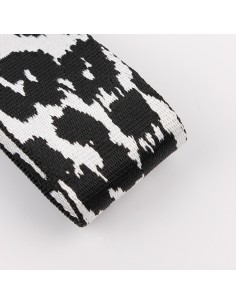 Llavero Cheetah Black & White