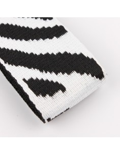 Llavero Zebra White