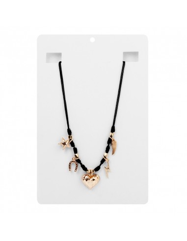 Collar Corto Heartbeat Charms