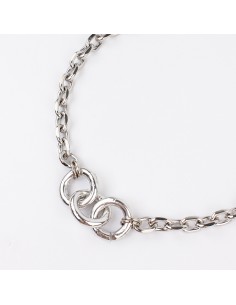 Collar Corto Silver Links