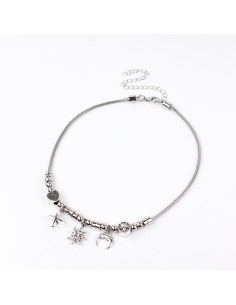 Collar Silver Charms