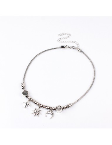 Collar Silver Charms