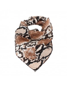 Pañuelo Snake Camel