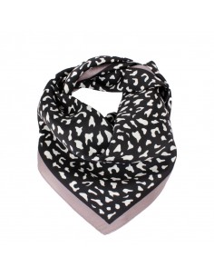Pañuelo Cheetah Black (70X70)