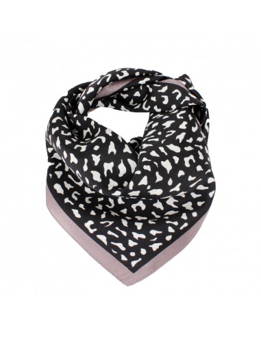 Pañuelo Cheetah Black (70X70)