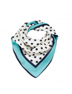 Pañuelo Point Aqua (70X70)