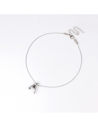Collar Bubble Letter "A"