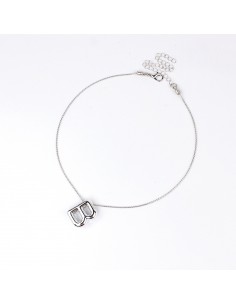Collar Bubble Letter "B"