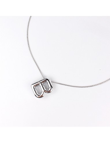 Collar Bubble Letter "B"