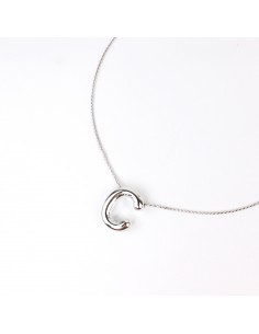 Collar Bubble Letter "C"