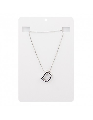 Collar Bubble Letter "D"