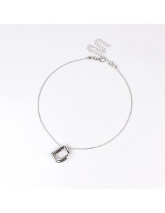 Collar Bubble Letter "D"