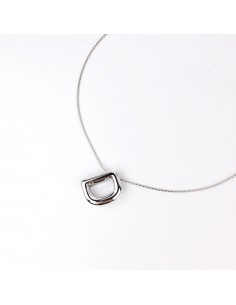 Collar Bubble Letter "D"