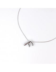 Collar Bubble Letter "F"