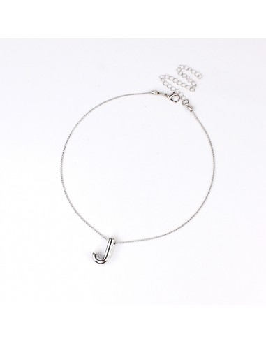 Collar Bubble Letter "J"