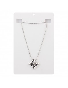 Collar Bubble Letter "M"