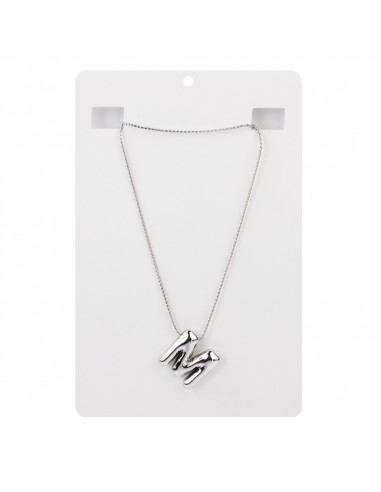 Collar Bubble Letter "M"