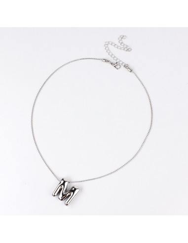 Collar Bubble Letter "M"