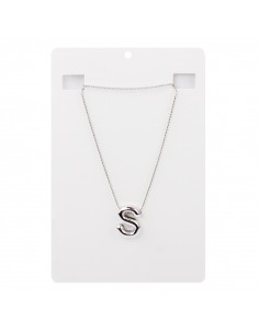 Collar Bubble Letter "S"