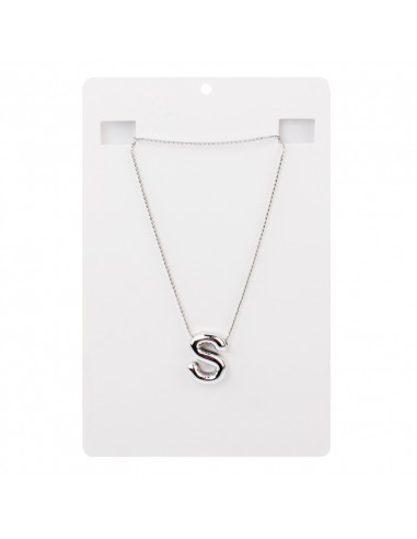 Collar Bubble Letter "S"