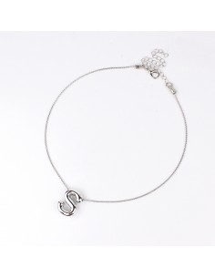 Collar Bubble Letter "S"