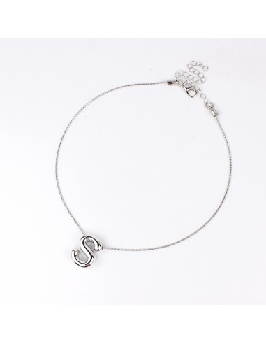 Collar Bubble Letter "S"