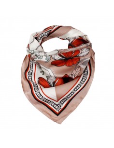 Pañuelo Petals Sand (70x70)