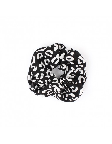 Scrunchie Jaguar Black & White
