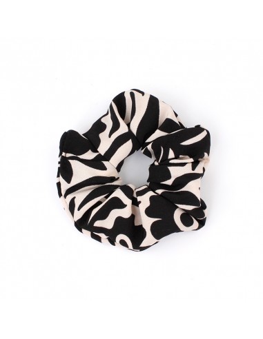 Scrunchie Liners Flowers Black