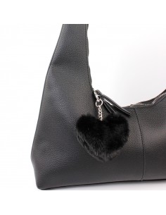 Llavero Bag Charm Furry Heart