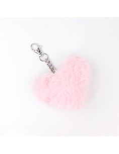Llavero Bag Charm Furry Heart