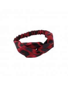 Turbante Leopard Red