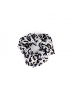 Scrunchie Guepardo Grey