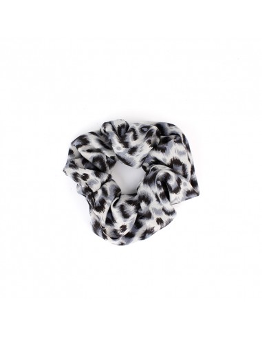 Scrunchie Guepardo Grey
