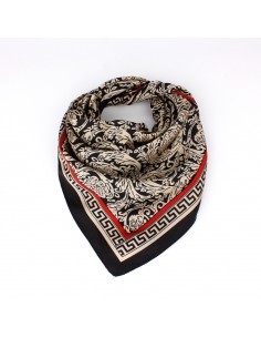 Pañuelo Baroque Black (70x70)