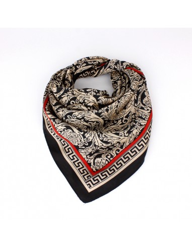Pañuelo Baroque Black (70x70)