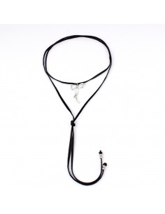 Collar Big Velvet Bow