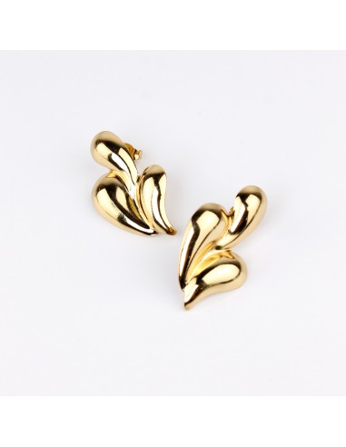 Aro Acero Triple Drops Gold