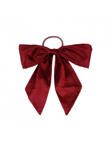 Moño Seda Bordo