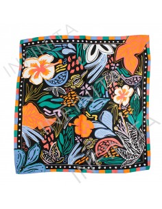 Pañuelo New Floral Black