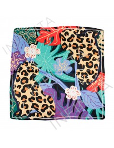 Pañuelo Double Leopard Night