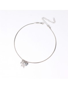 Collar Cutie Silver Charms