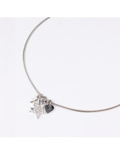 Collar Cutie Silver Charms