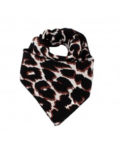Pañuelo Cheetah Brown 70x70