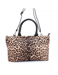 Bolso Shopper Black & Animal