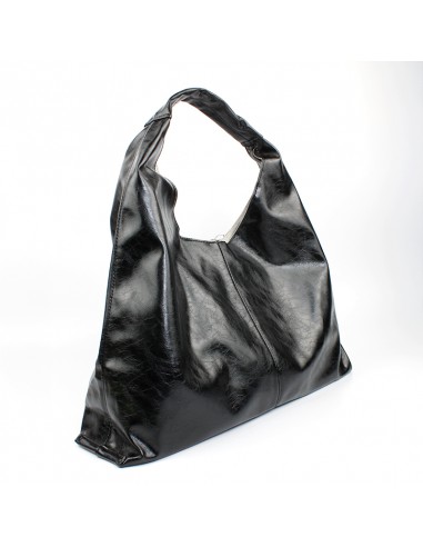 Bolso Shopper Silver & Black