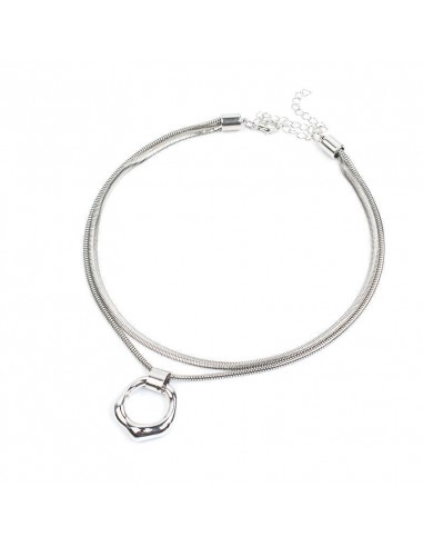 Collar Silver Melted