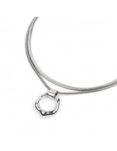 Collar Silver Melted